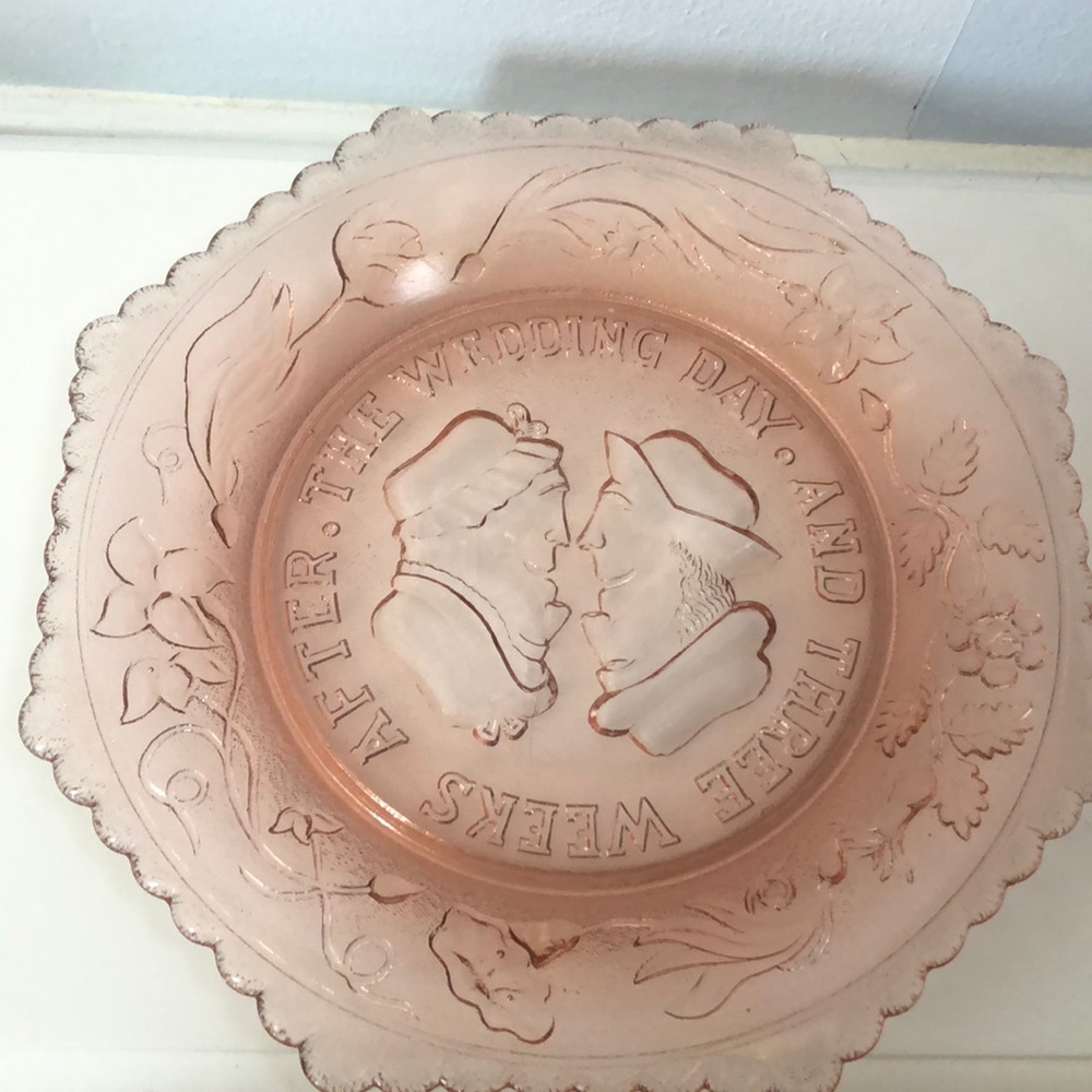 Wedding plate